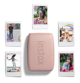 Fujifilm Instax Mini Link 3 Rose Pink travel case compatible, on-the-go printing.