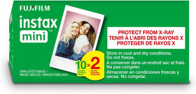 Fujifilm Instax Mini Link reprint via upside-down action, easy retries.