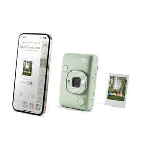 Built in frames and filters to tailor mood before print