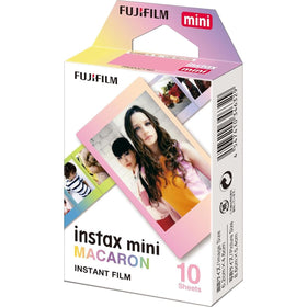 Fujifilm Instax Macaron in-use by couple capturing moment for instant keepsake