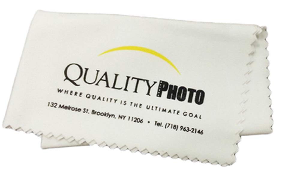 Fujifilm microfiber cloth keeps Instax Mini lens clean.