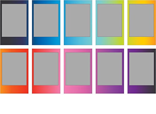 Vivid rainbow framed prints suitable for shareable memories