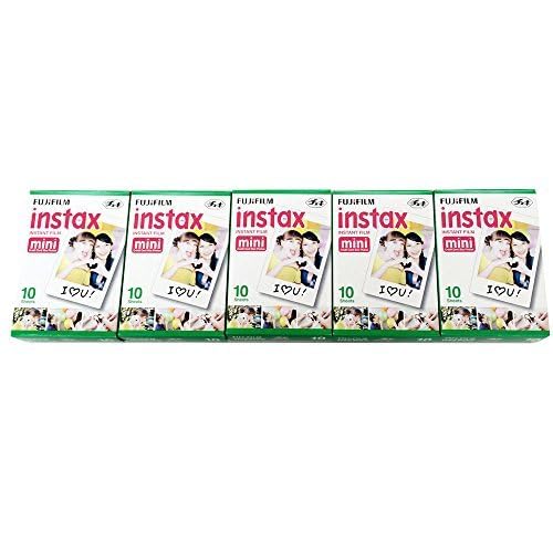 Fujifilm Instax Mini sample prints ready to share