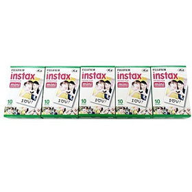 Fujifilm Instax Mini sample prints ready to share