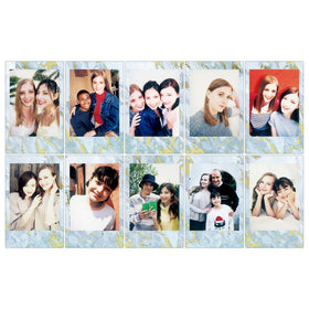 Fujifilm Instax Mini six-design pack ideal for parties and scrapbooks.