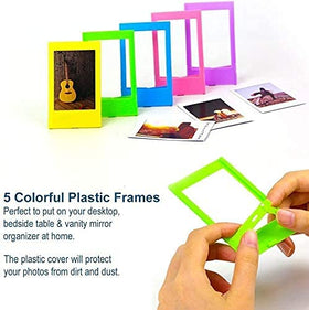 Fujifilm Instax Mini sticker frames help personalize prints with color and flair