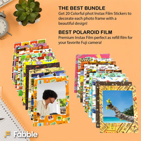 Fujifilm Instax Mini twin pack offers two 10-sheet film packs for events.