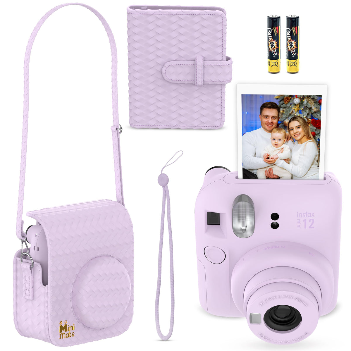 Fujifilm Instax back controls visible for simple use and quick settings