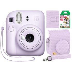 Fujifilm Instax showing front view and lens, easy instant photo printing benefit