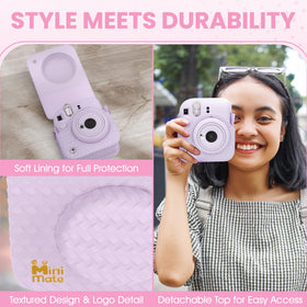 Fujifilm Instax custom case protecting camera for travel and storage