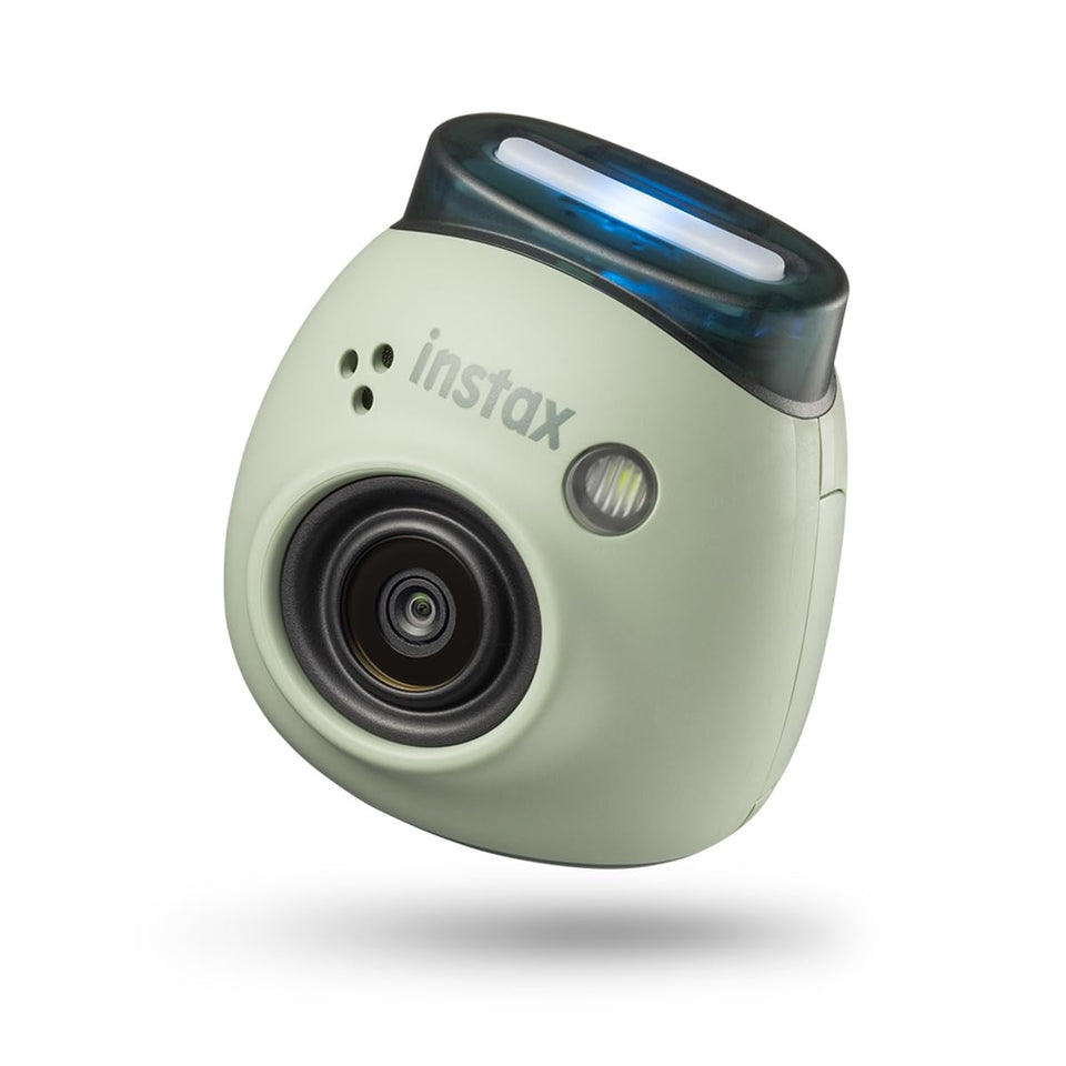Fujifilm Instax Pal front view showing compact design and easy handling