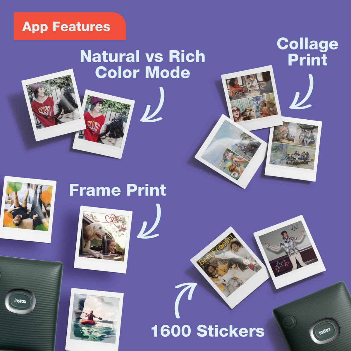 Fujifilm Instax Square film 10 exposures pack enables instant sharing