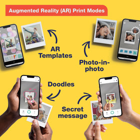 Fujifilm Instax Square Link with album bundle for organized print storage