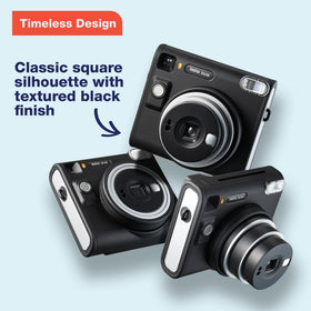 Back view of the SQ40, highlighting its compact, portable body.