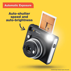 Selfie mode with built-in mirror on the SQ40 for quick self-portraits.