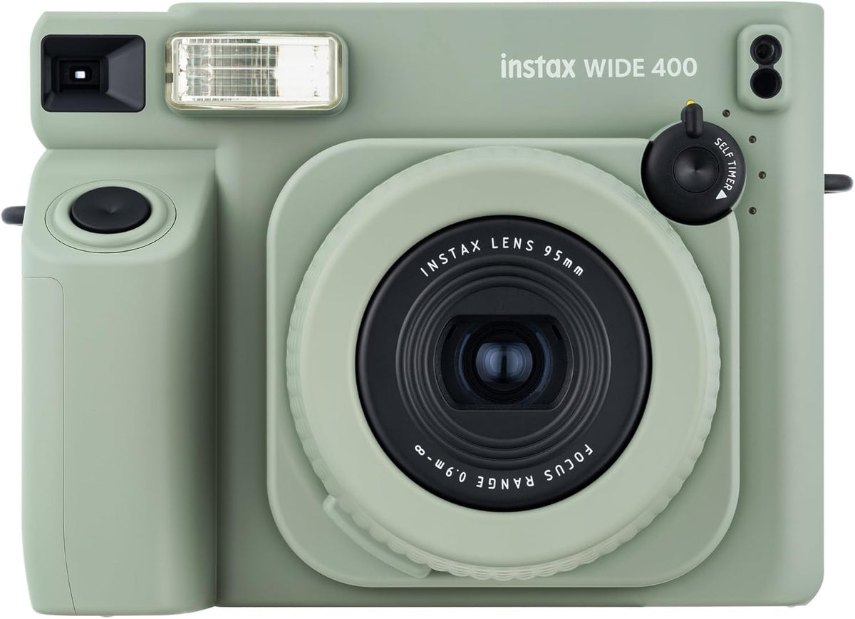 Fujifilm INSTAX Wide 400 Sage Green close-up lens for detailed close-ups.
