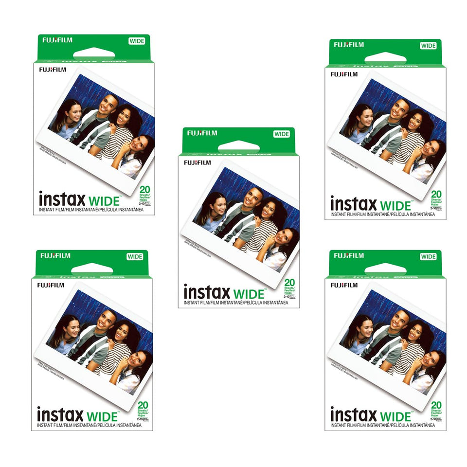 Fujifilm Instax Wide film 86x108mm pack for vibrant instant photos