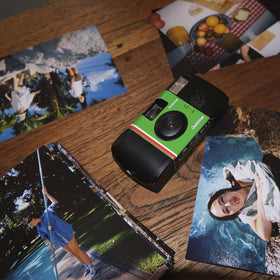 Fujifilm QuickSnap built-in flash improves indoor lighting.