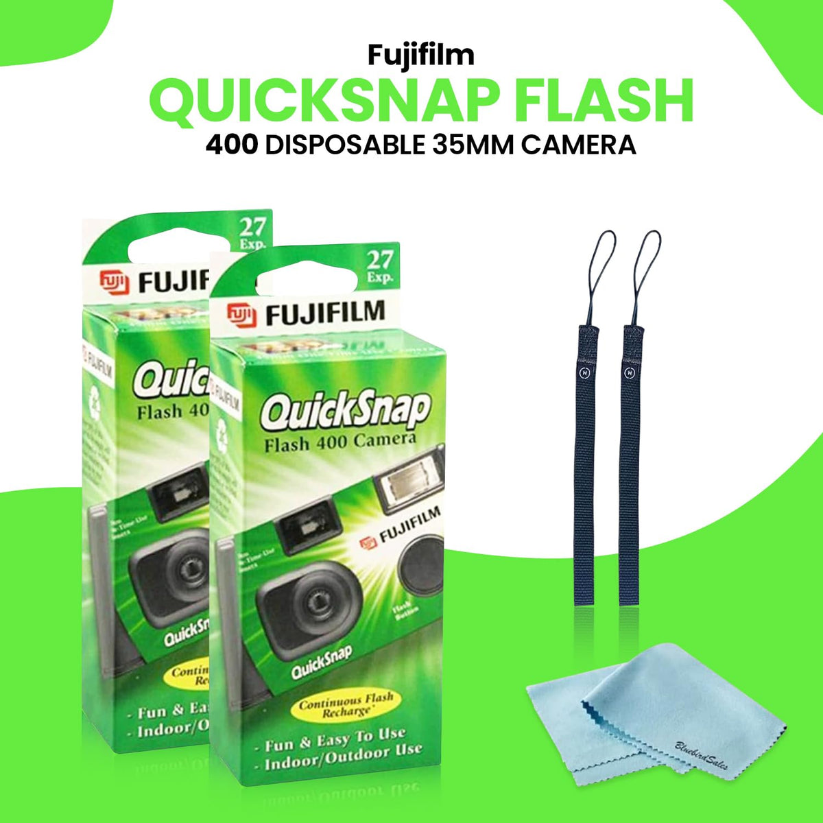 fujifilm QuickSnap film advance close-up highlighting preloaded Superia X-TRA 400 benefit of convenience