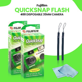 fujifilm QuickSnap film advance close-up highlighting preloaded Superia X-TRA 400 benefit of convenience