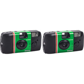 Fujifilm QuickSnap developed prints example showing warm film colors