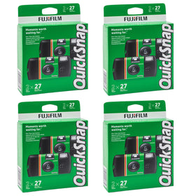 Fujifilm QuickSnap Flash 400 camera-compact-front-view for grab-and-go photos.