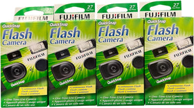 Fujifilm QuickSnap Flash 400 front view for easy, grab-and-go memories