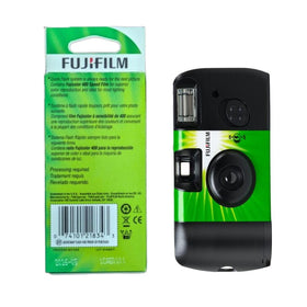 Fujifilm QuickSnap Flash 400 compact body for easy portability
