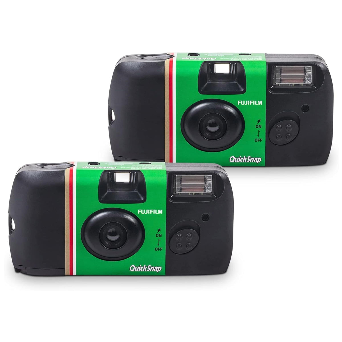 Fujifilm QuickSnap Flash 400 indoor-outdoor-use for varied lighting.