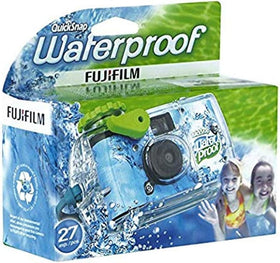 Fujifilm QuickSnap large shutter closeup offering easy operation with gloves for fast shooting