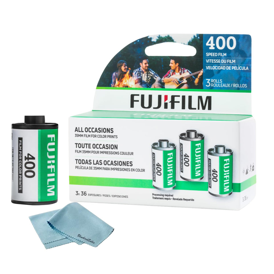 Fujifilm roll front packaging showing product name and benefits