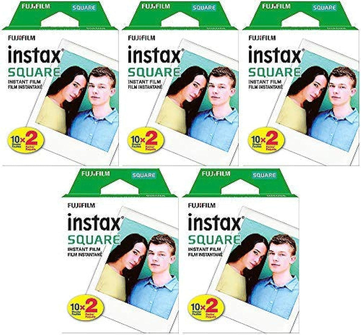 Fujifilm Square Instant Film 20-shot box for quick memories
