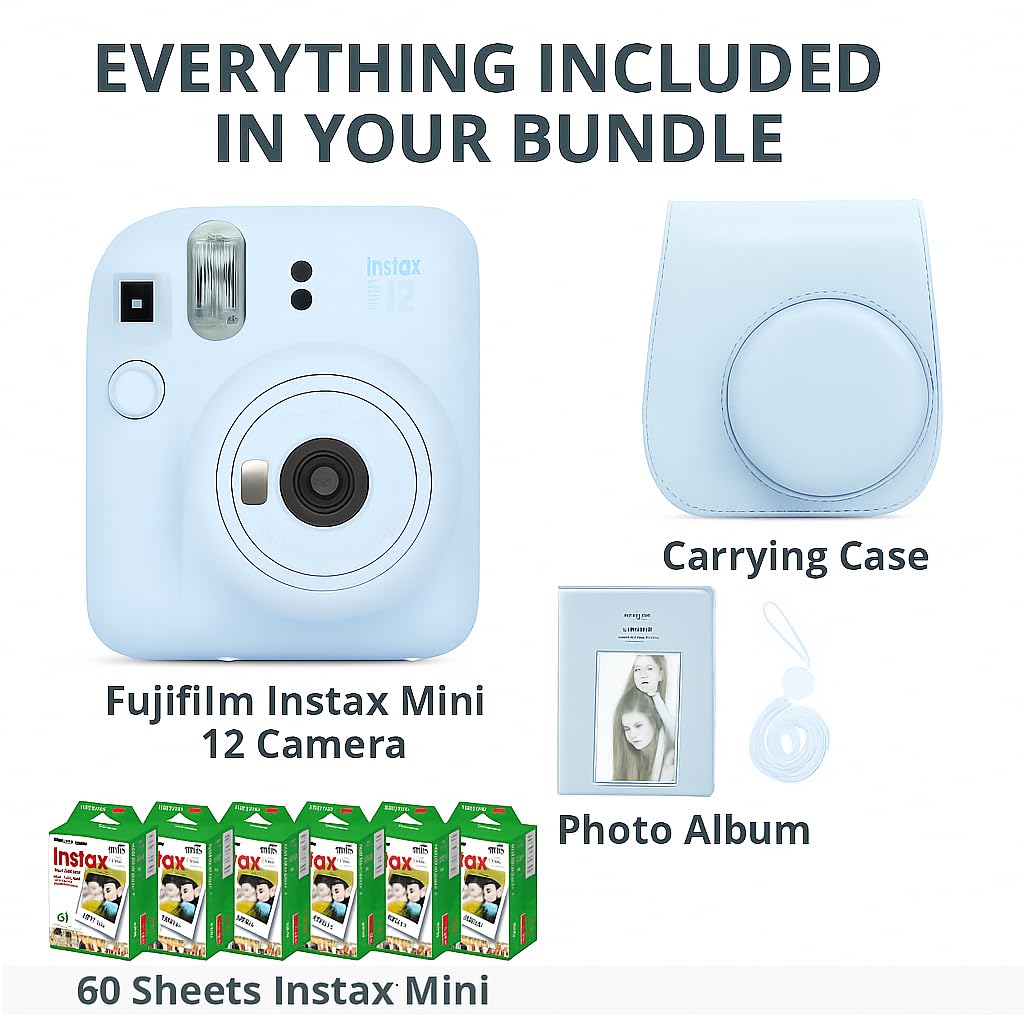 Sturdy Tiger travel case keeping Instax gear organized.