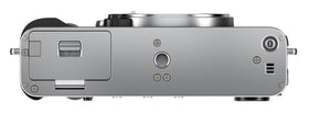 Fujifilm X-E5 electronic viewfinder supports precise composing in any light.
