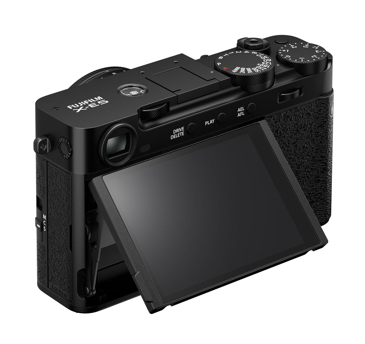 Fujifilm X-E5 IBIS system highlights shake-free handheld shooting.