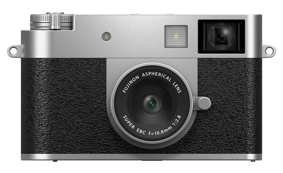 Fujifilm X Half compact design showcases portable camera for everyday carry and spontaneous moments.