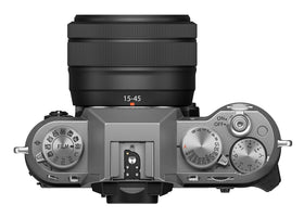 Fujifilm X-T50 silver compact body ideal for travel