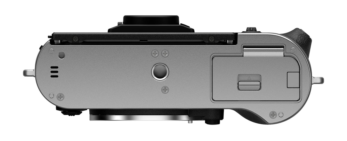 Fujifilm X-T50 silver with versatile lens compatibility enables creative framing.