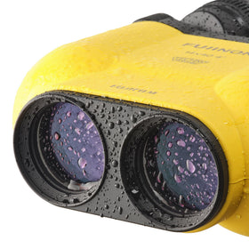 Fujinon TS-X1440 rubber-armored body side view for secure grip in challenging conditions.