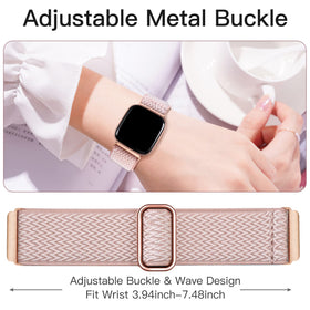 Fuleda Versa Lite band in dark wine with adjustable, comfortable fit