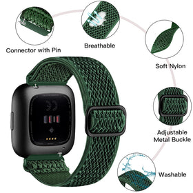Fuleda breathable stretchy nylon band provides cool comfort