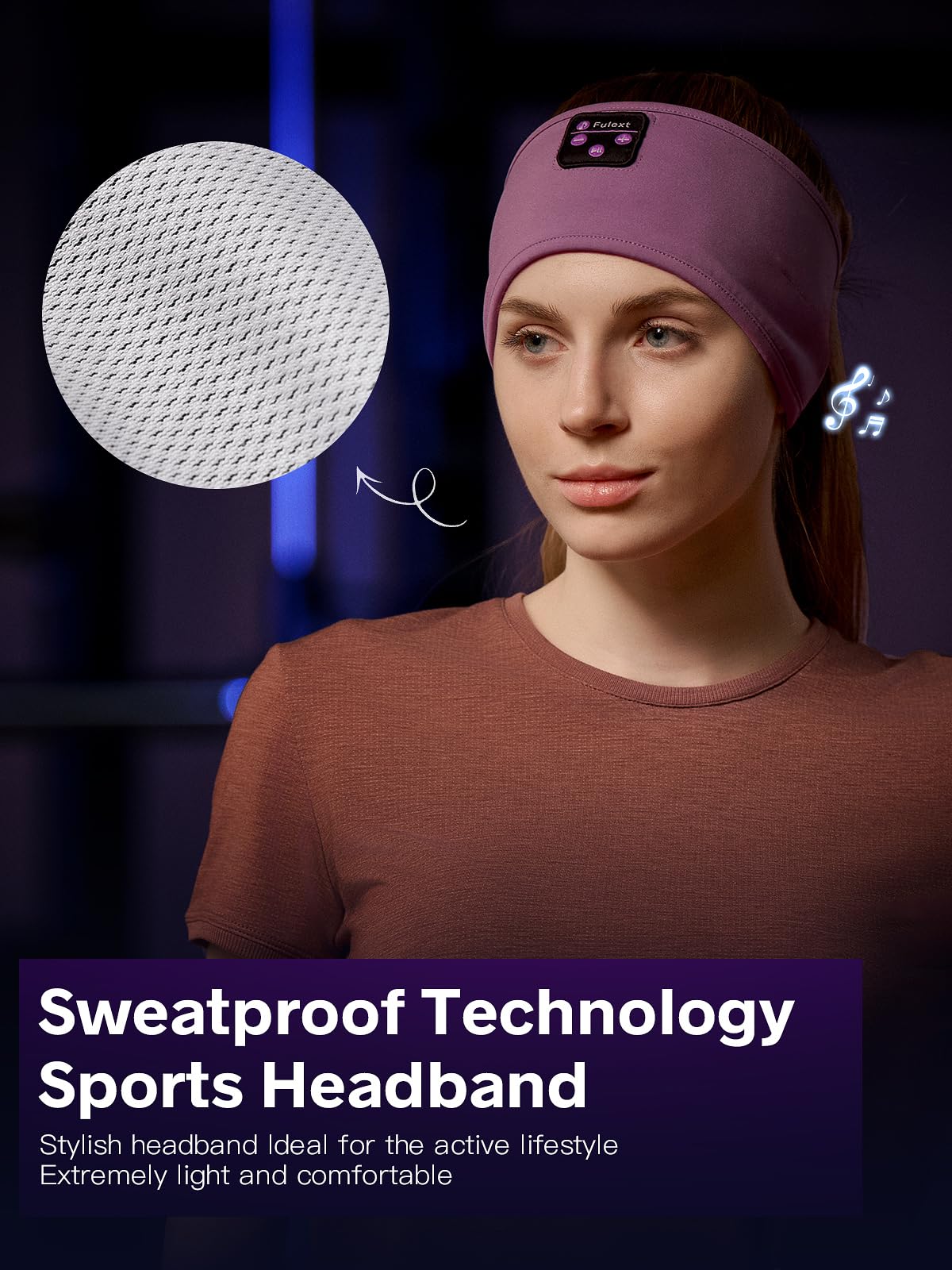 Fulext flat quarter‑inch speaker highlights slim profile for side sleeping