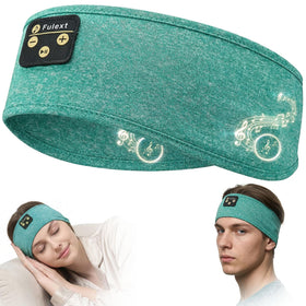 Fulext Sleep Headband with Bluetooth headphones for hands-free listening during workouts