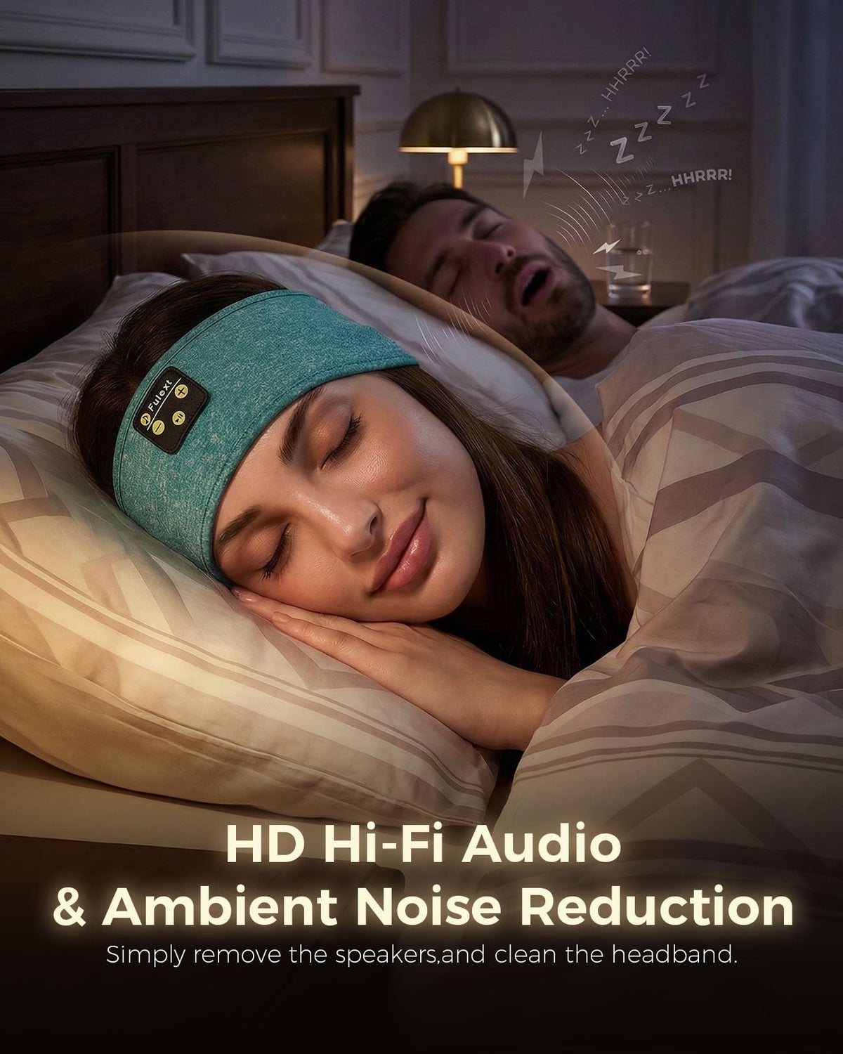 Fulext Sleep Headband uses ultra-thin flat speakers for comfortable wear