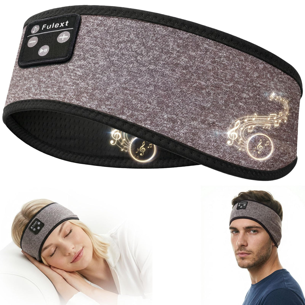 Fulext Sleep Headphones 3in1 band for music and sleep