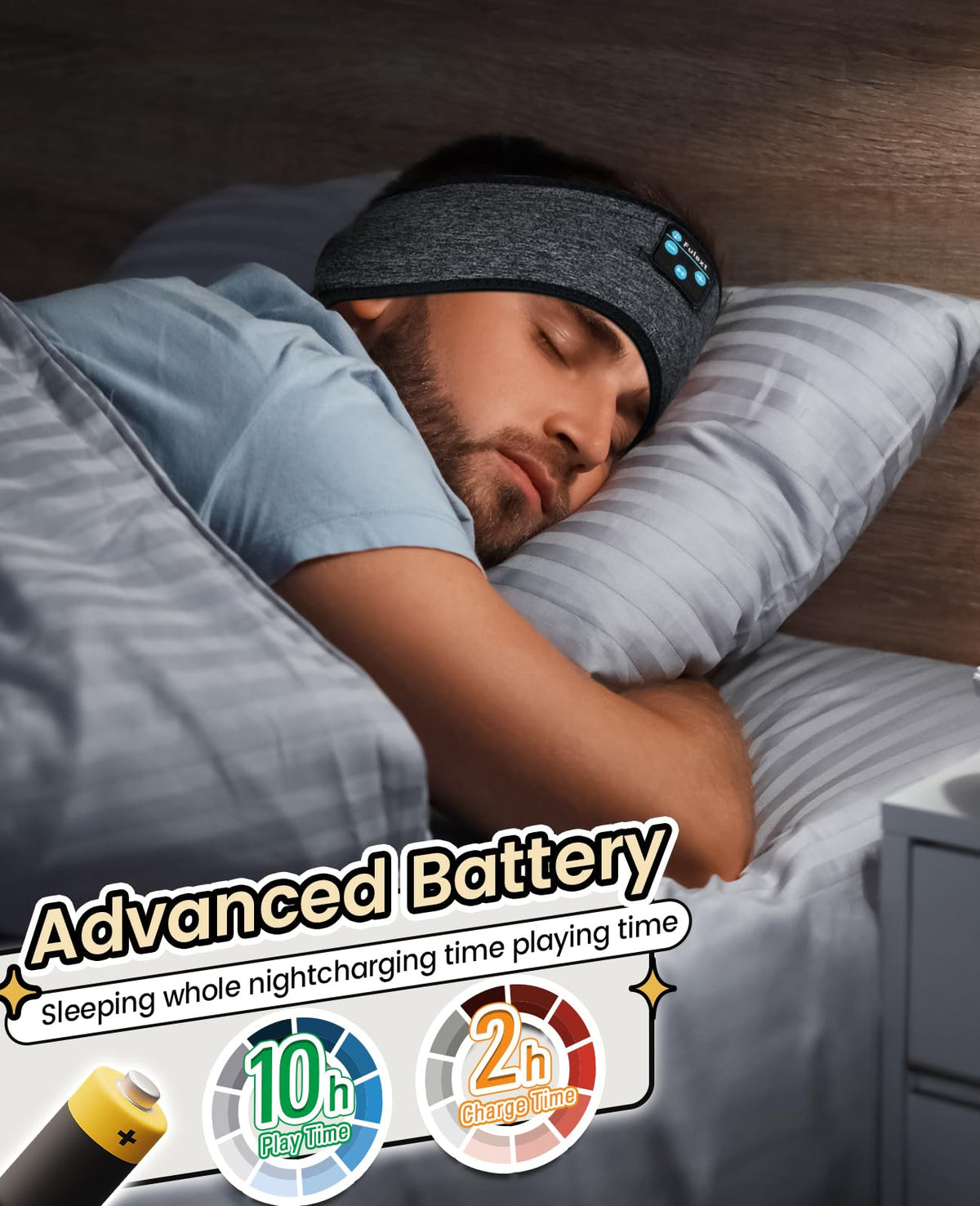 Fulext sleep headphones band gift-ready packaging for holidays.