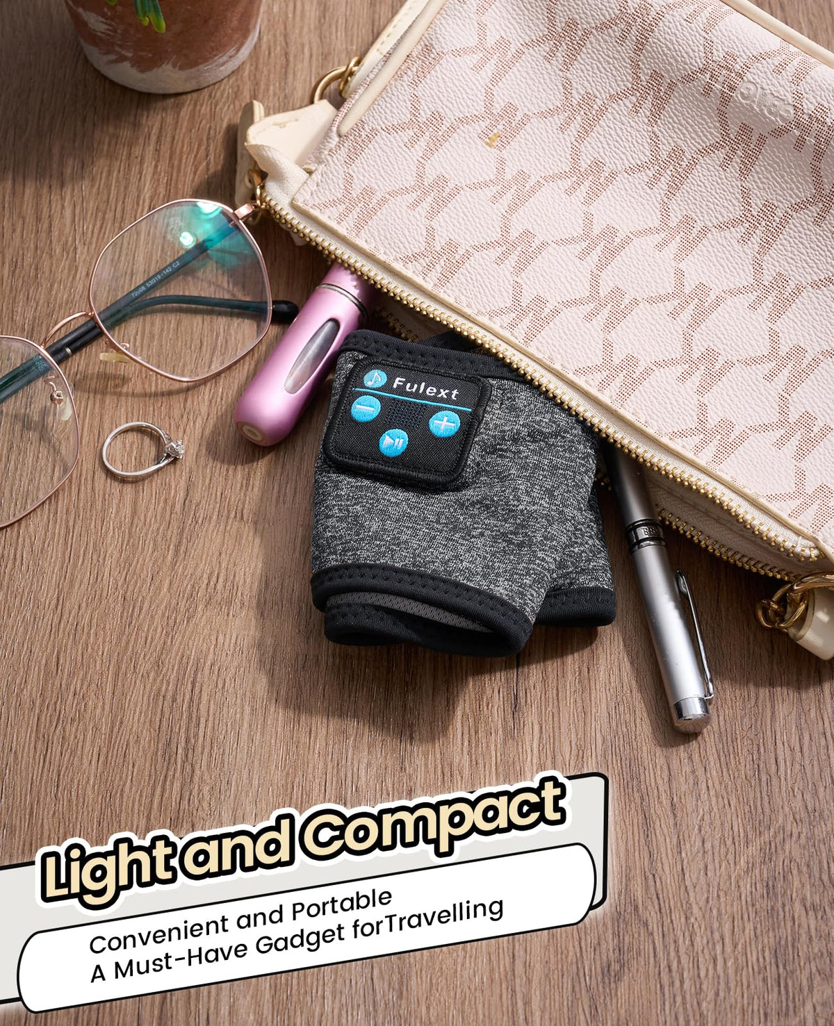 Fulext sleep headphones band ideal for meditation, ASMR, or white noise.