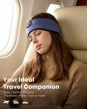 Fulext sleep headband earpieces are removable for easy washing.
