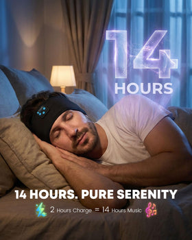 Fulext Sleep Headphones travel-friendly compact design for trips