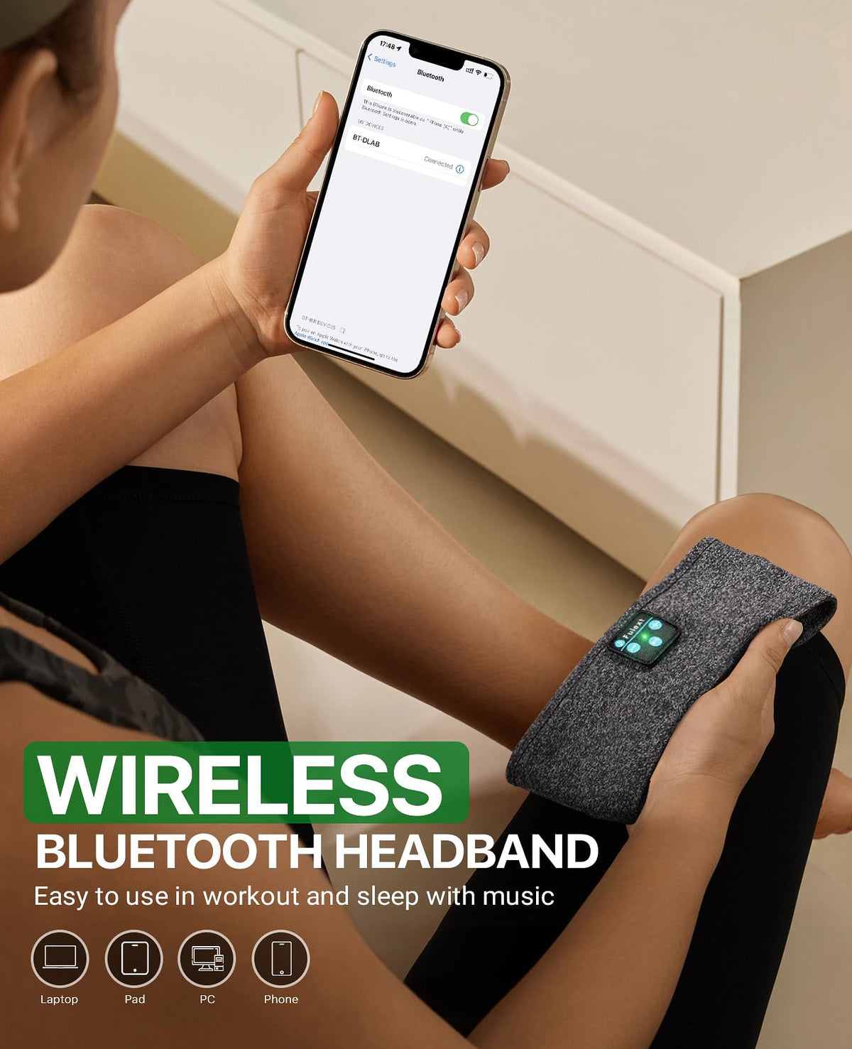 Fulext ultra-thin speakers avoid ear pressure for side sleepers.